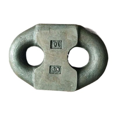 生产扁平接链环 表面镀锌处理 刮板机用锯齿环 26x92规格