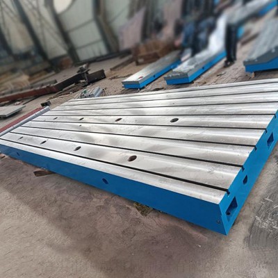 国晟机械出售铸铁平台测量研磨划线平板精度稳定
