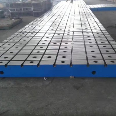 国晟机械出售铸铁检验平板T型槽装配平台精度稳定