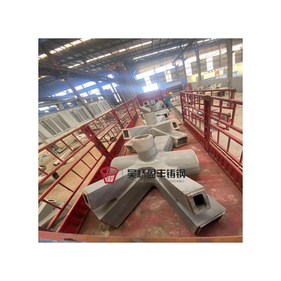 深圳人行悬索桥钢结构焊接件铸钢节点供应