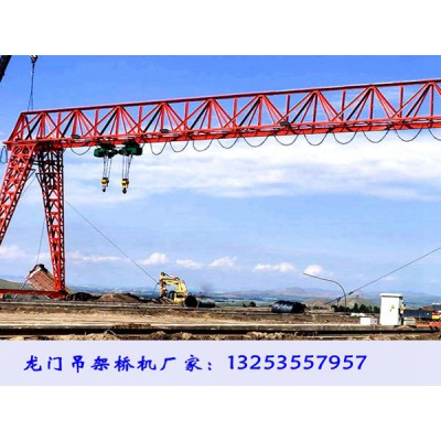 贵州安顺龙门吊租赁厂家10t门式起重机起升高度