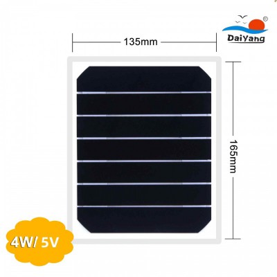 4W PET太阳能电池板