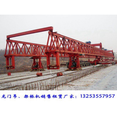 山东济南100吨架桥机出租厂家指定施工方案