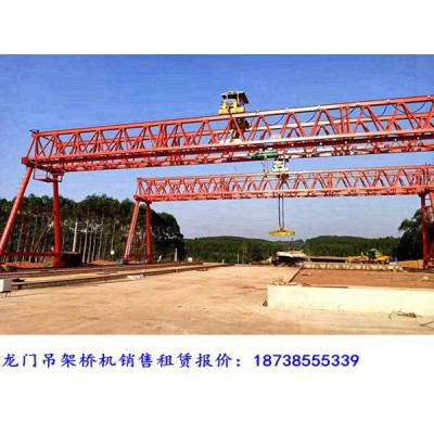 福建宁德龙门吊出租厂家50吨门式起重机结构